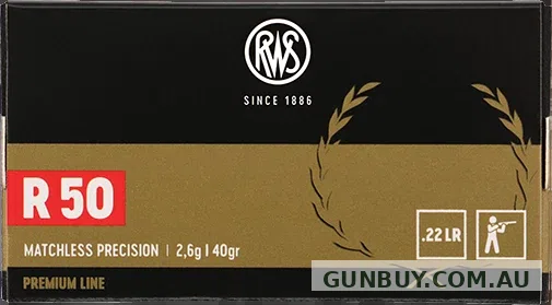 RWS R 50 Matchless Precision 40gr LRN 1080fps