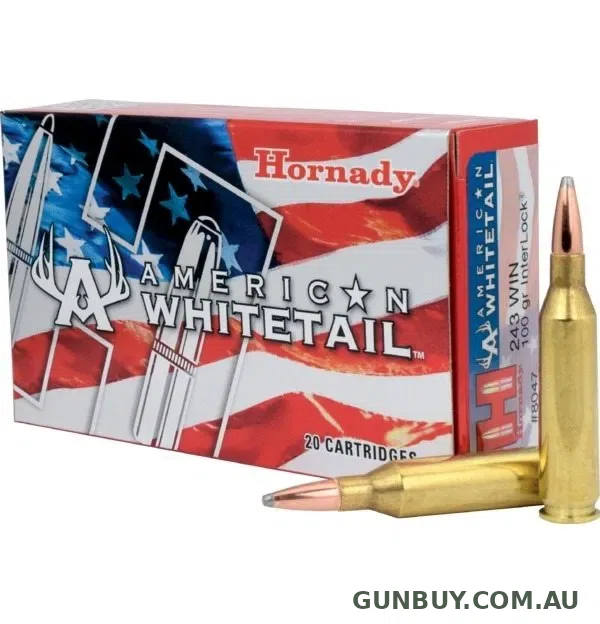 Hornady 243Win InterLock 100gr 2960FPS