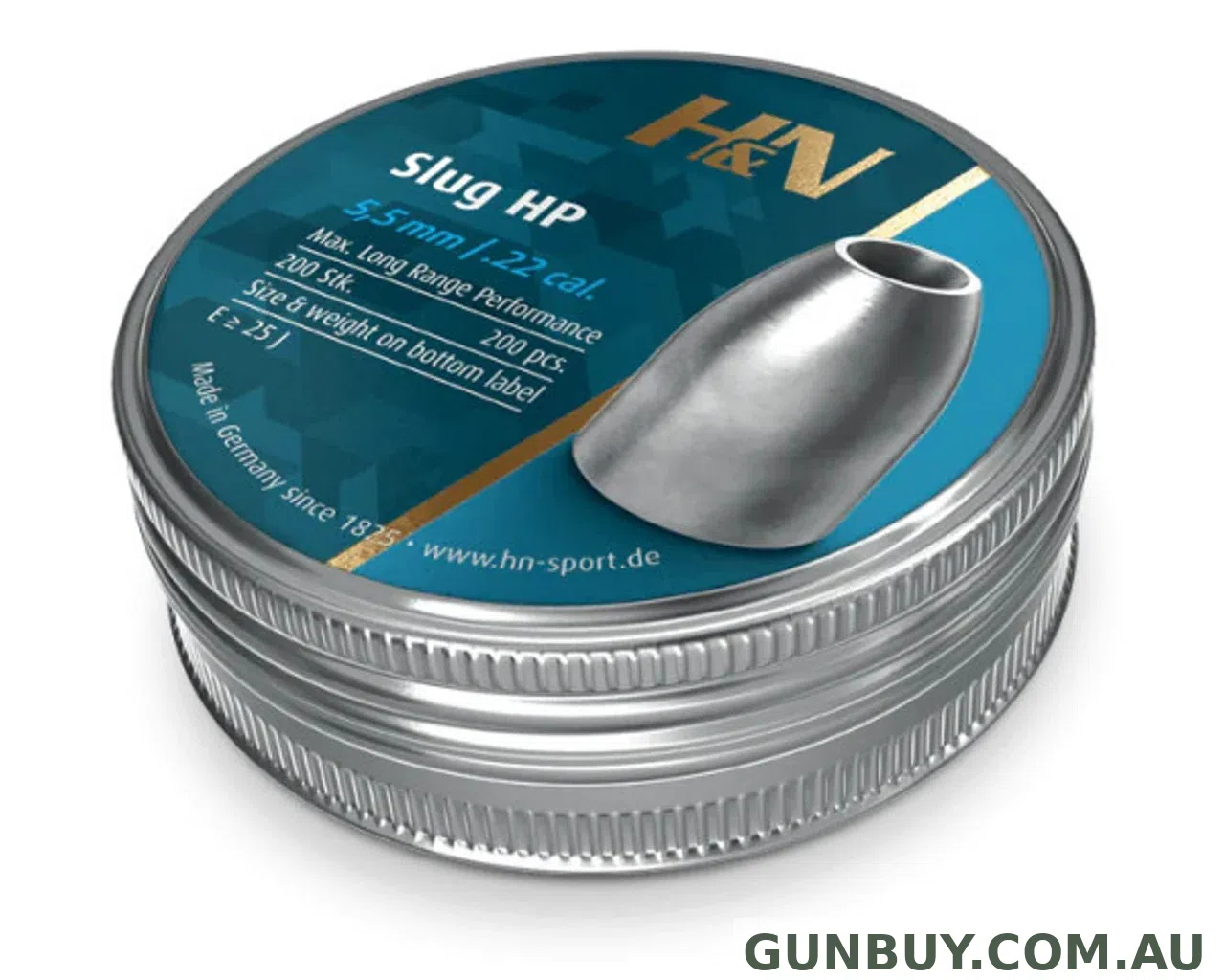H&N 22 SLUG HP .218 21gr 24385