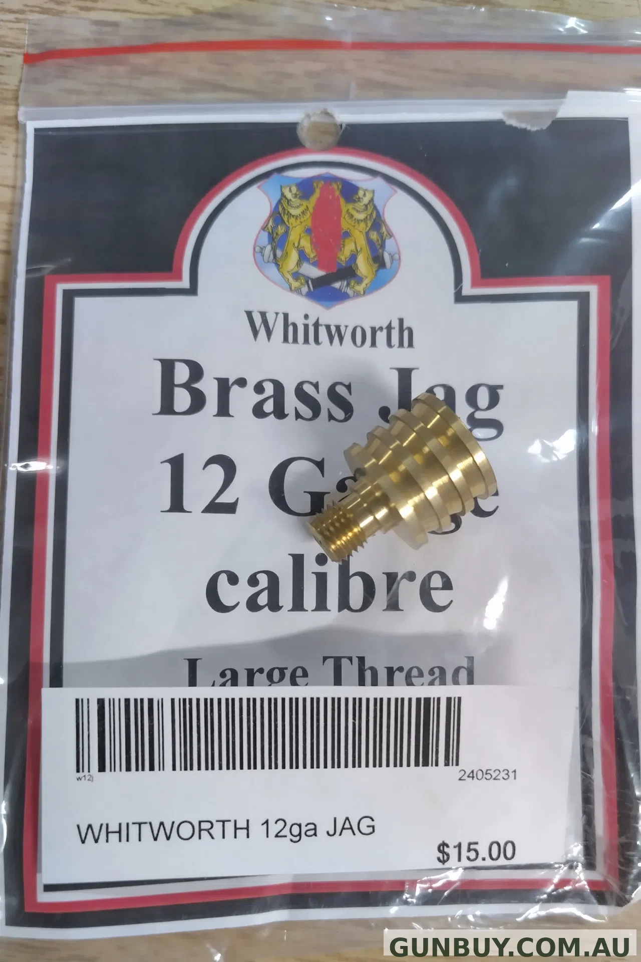 Whitworth Brass Jag 12 Gauge