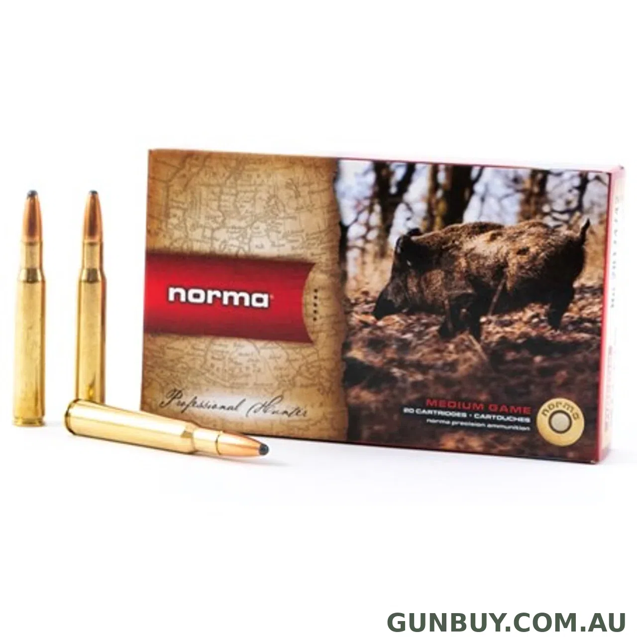 Norma 9.3x62 285gr WHITETAIL 20193502 - 9.3x62mm