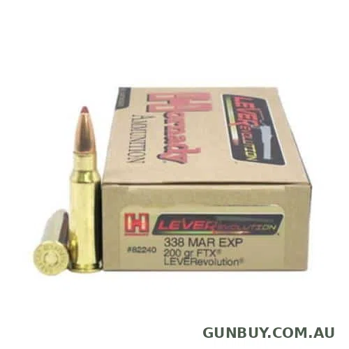 Hornady 338mar exp 200FTX H82240