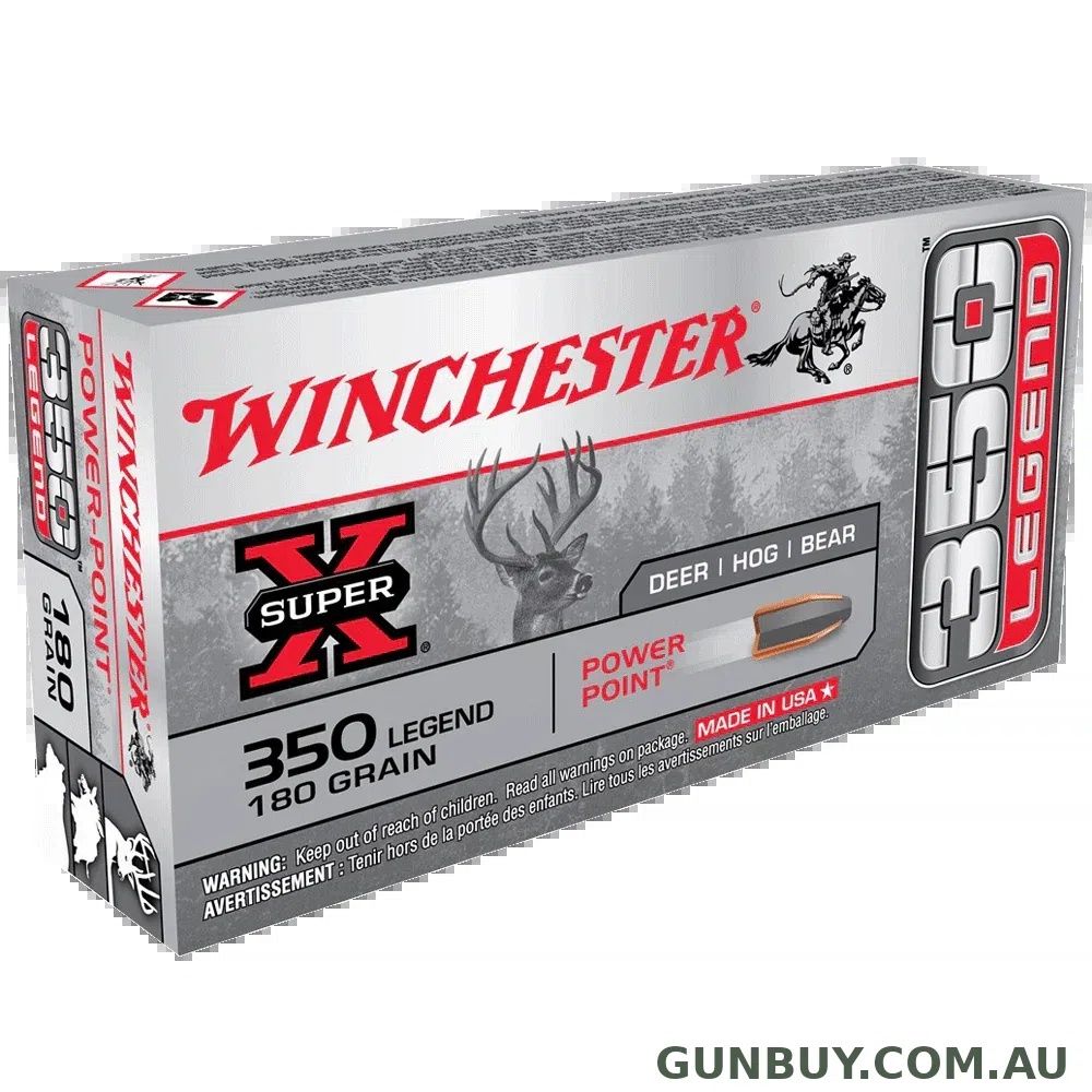 Winchester 350 Legend SP 180gr 2100FPS