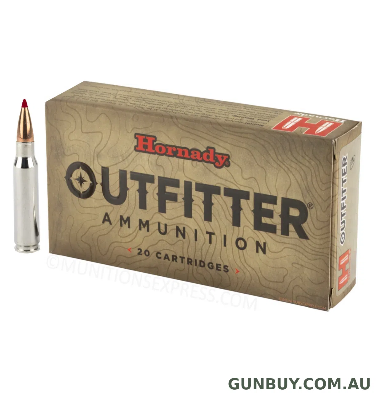 Hornady 308Win CX 165gr 2610FPS - 308 Winchester