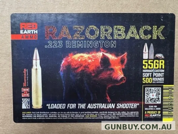 Red Earth 223 55gr SP REA223HSP