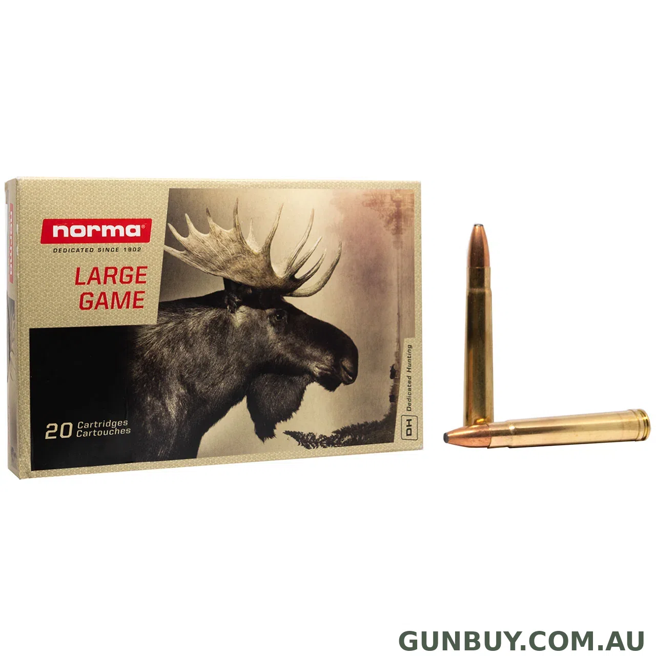 Norma 375HH 300gr LARGE GAME 20195202 - 375 H&H Magnum