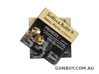 Sellier & Bellot Small Pistol Primer 100 V360157
