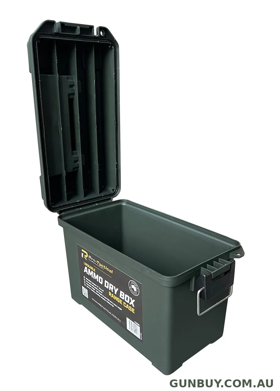 Pro Tactical LOCKABLE AMMO DRY BOX PTAB009