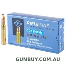 PPU 303 Brit SPBT 180gr 2570FPS