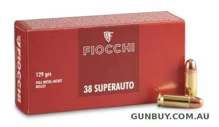 Fiocchi 38 SUPER 129FMJ 70908000