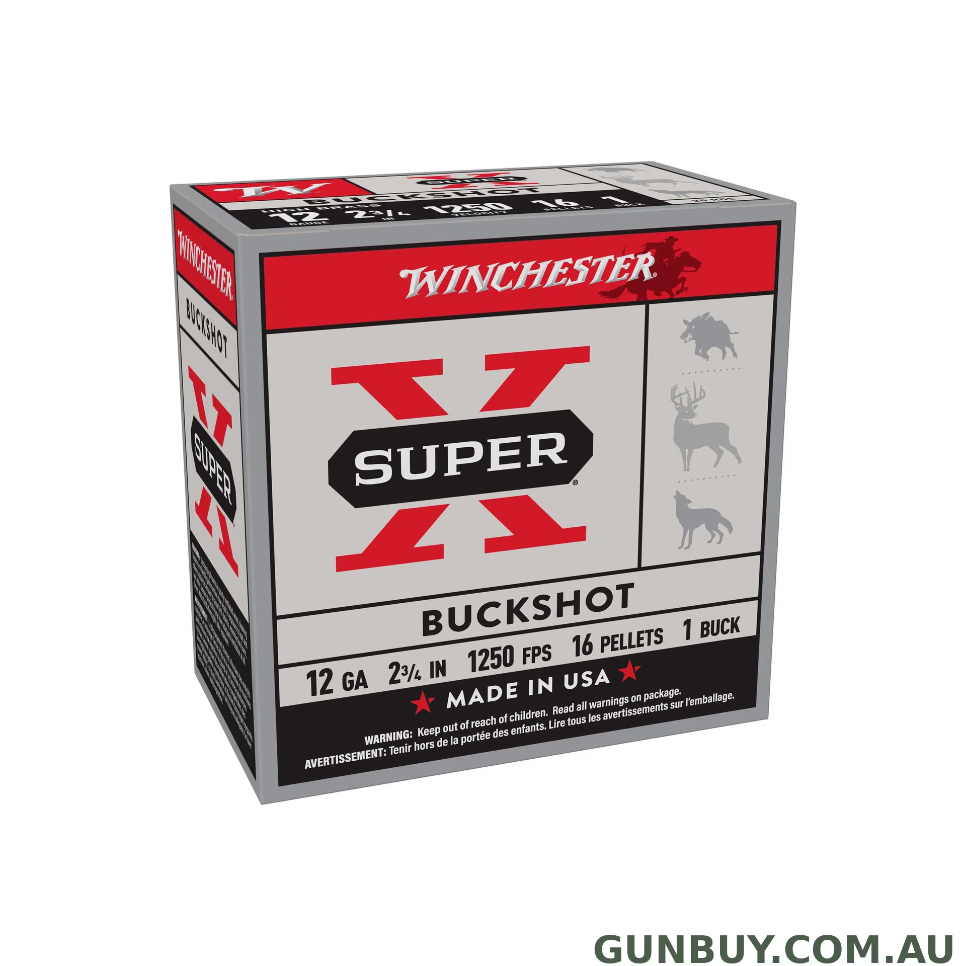 Winchester No1 BUCK SHOT XB121VP25