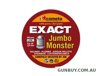 JSB Exact Jumbo Airgun Pellets .22 Jumbo Monster