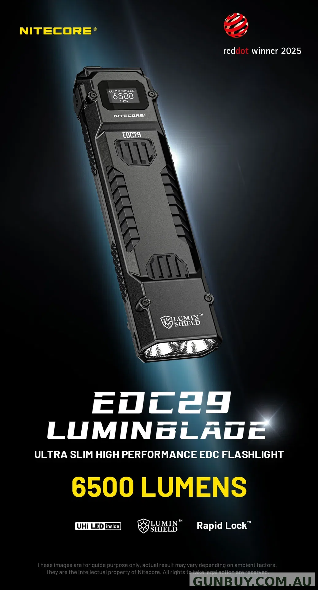 Nitecore EDC29 TORCH EDC29