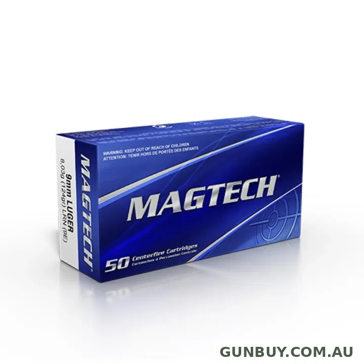 Magtech 9mm Luger LRN 124gr 1109FPS