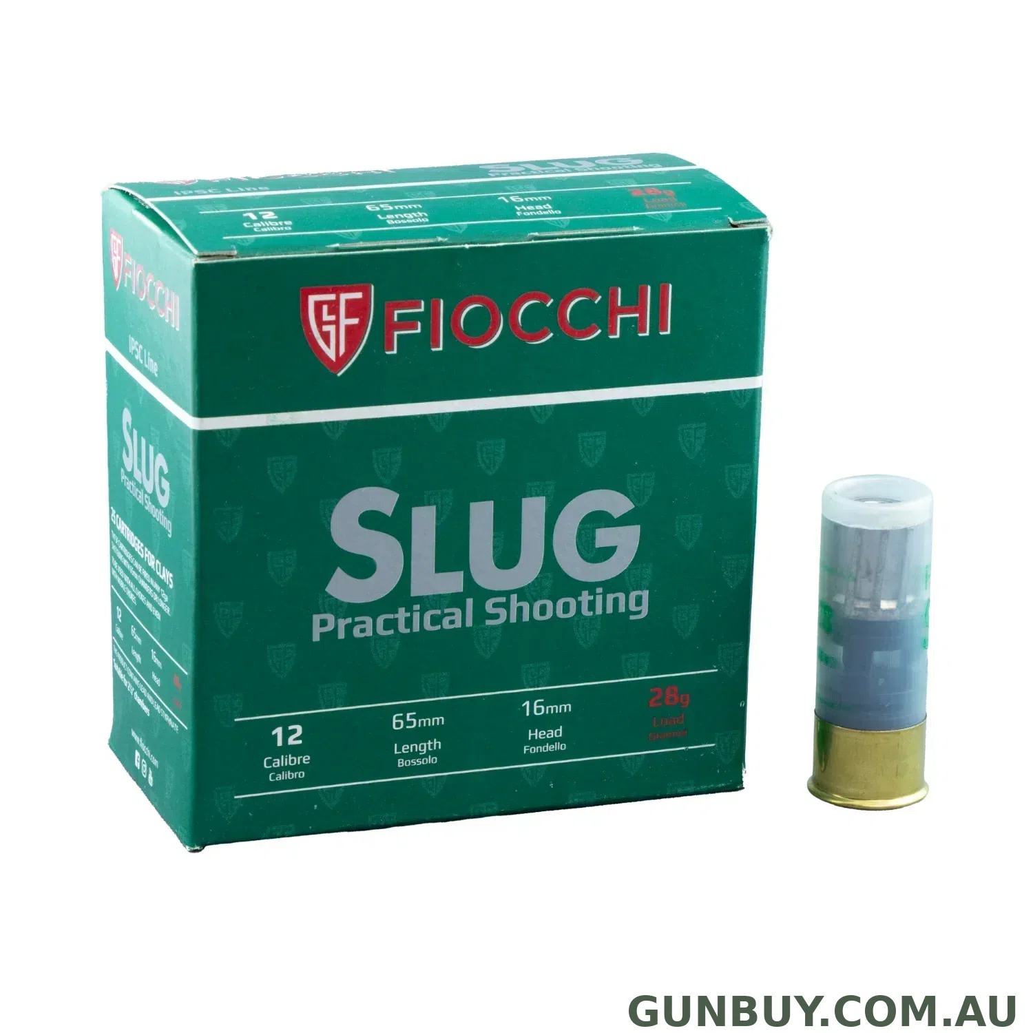 Fiocchi 12G SLUG 1oz 86588000