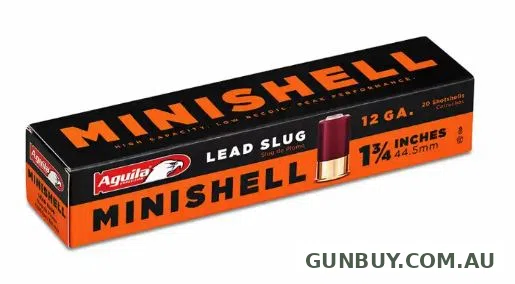 Aguila Minishell Lead slug 1 3/4 Inch 1250FPS