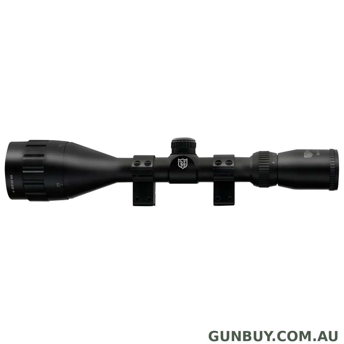 Nikko Stirling MountMaster AO 4-12x50 Half Mil Dot with 3/8 mounts