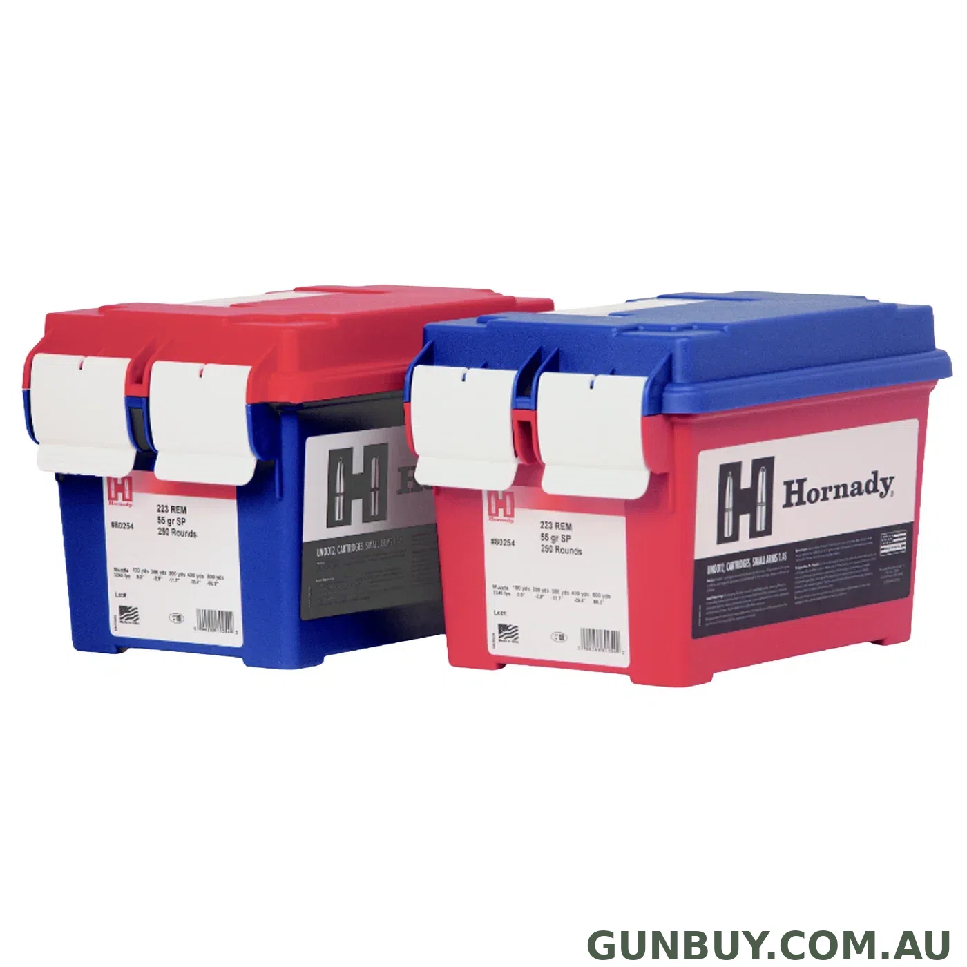 Hornady 223 55gr SP 250RDS H80254