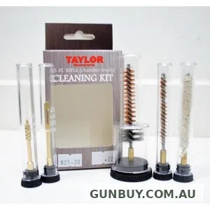 Taylor .17cal 5 Piece Rifle Brush & Jag Set
