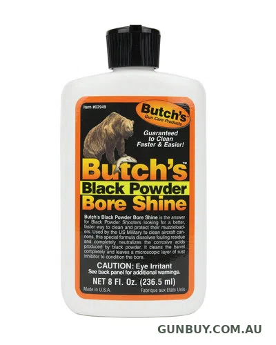 BUTCH'S BLK POWDER BORE SHINE 8OZ