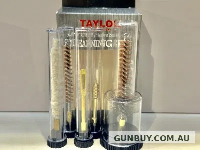 Taylor 9mm/357 6 Piece Rifle Brush & Jag Set