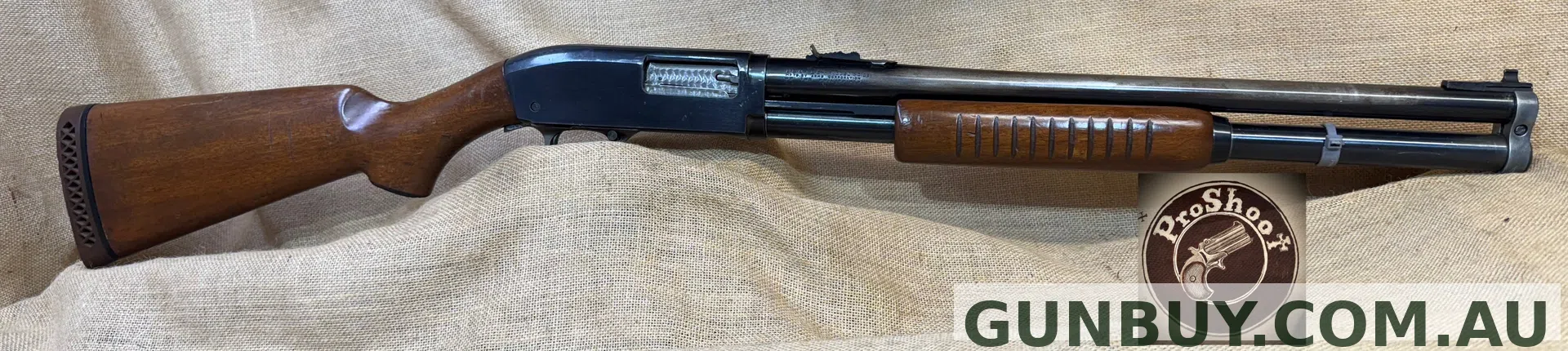 Bentley 30DG Pump Action 8shot 12g #1989