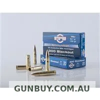 PPU RifleLine 300 AAC Blackout HPBT 125gr (20pk)