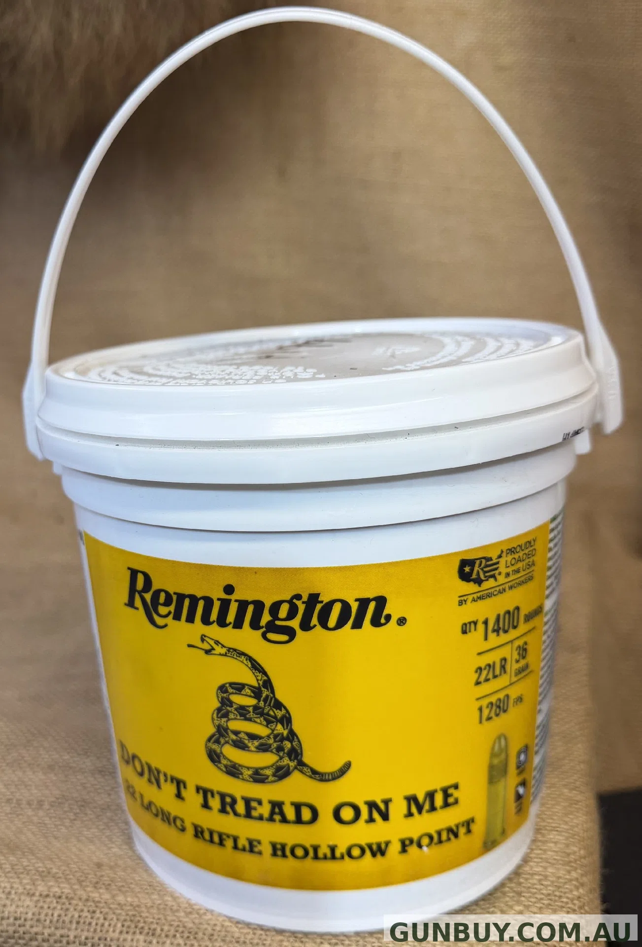 Remington Golden Bullet 22LR 36gr HV HP Rimfire Ammo 1400 Rounds
