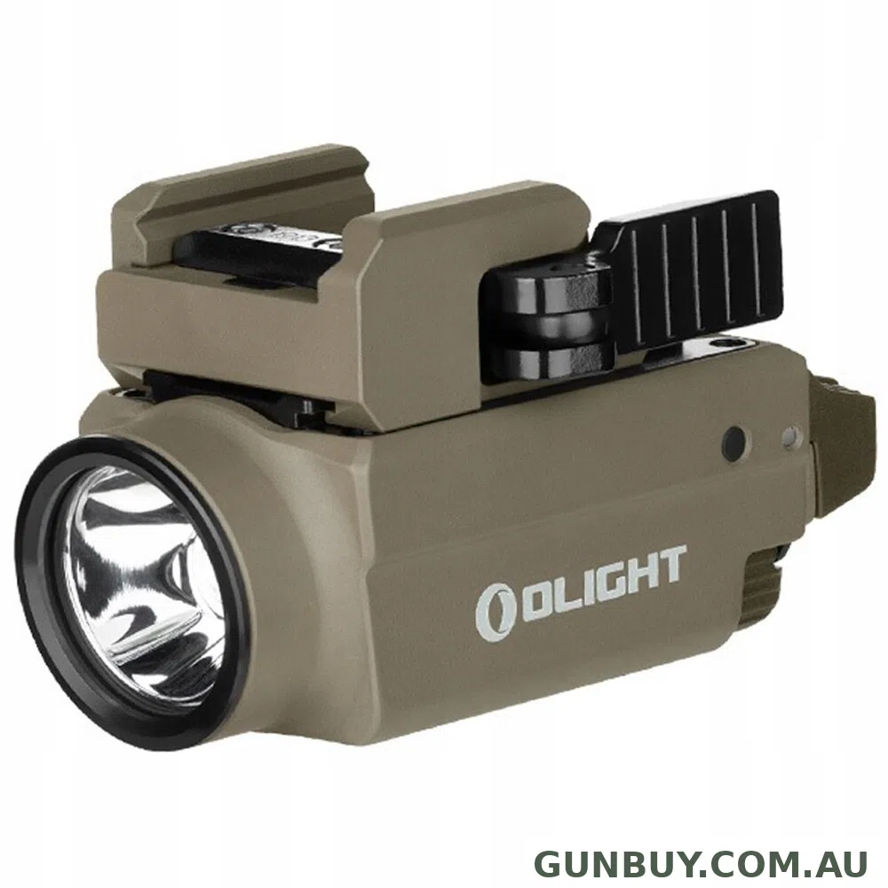 Olight Baldr S Tactical Torch 800 Lumens with Green Laser - FDE