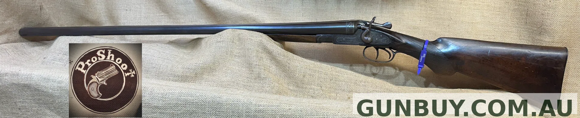 Lloyd Field Leige Double Barrel 12g Shotgun #1685