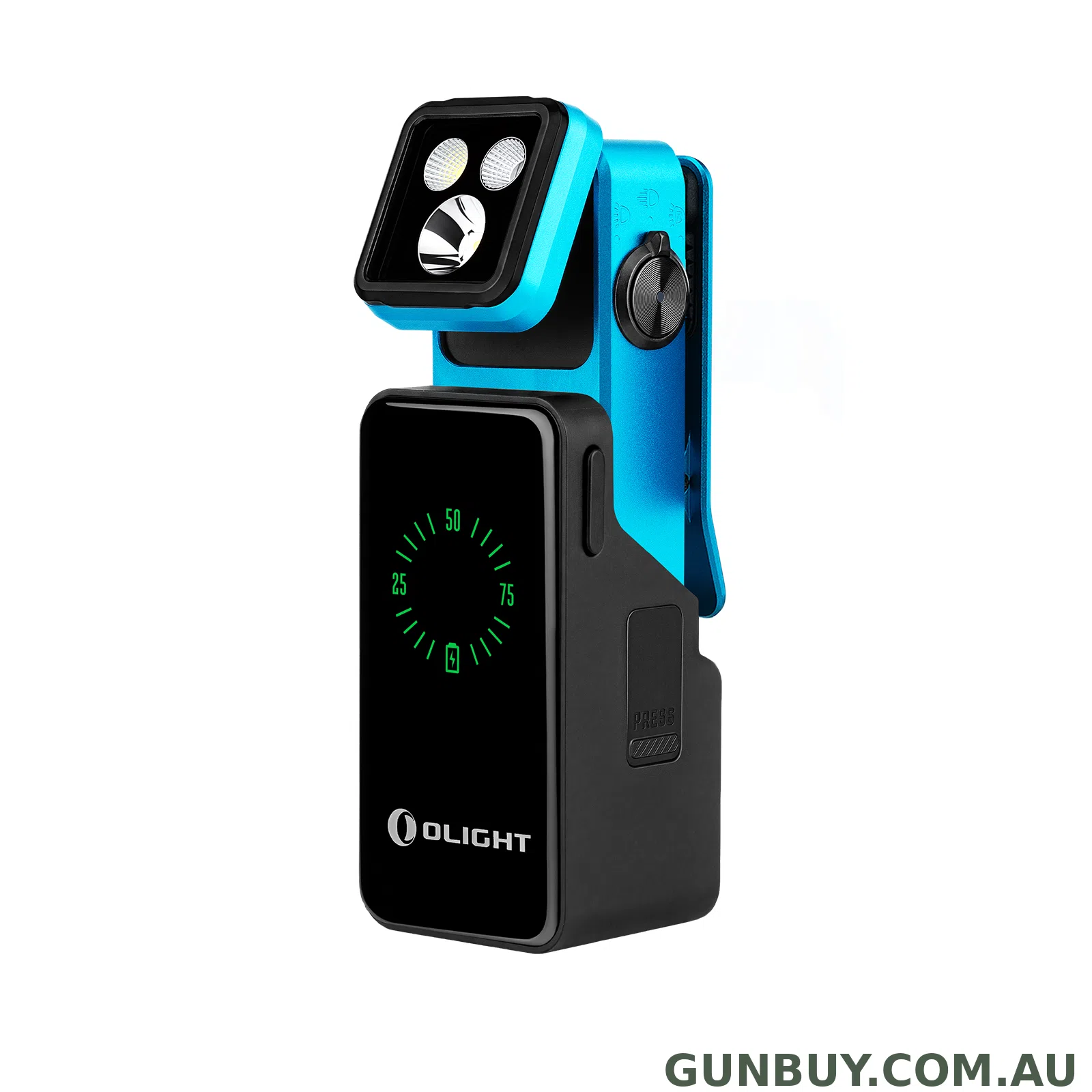 Olight Oclip 2 Pro Premium Clip Light - Tidal Blue