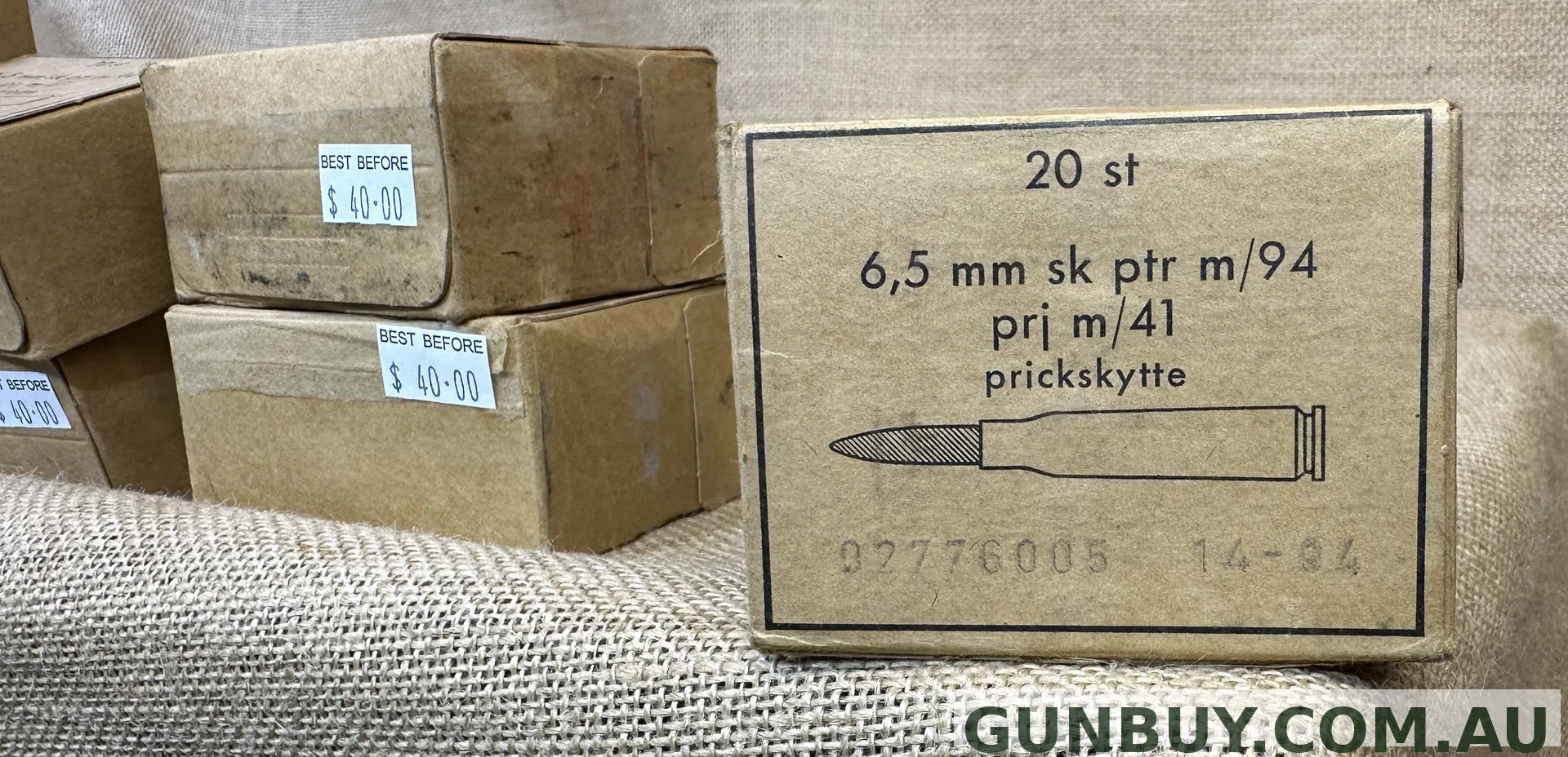 6.5mm 6.5mm sk ptr Ammo