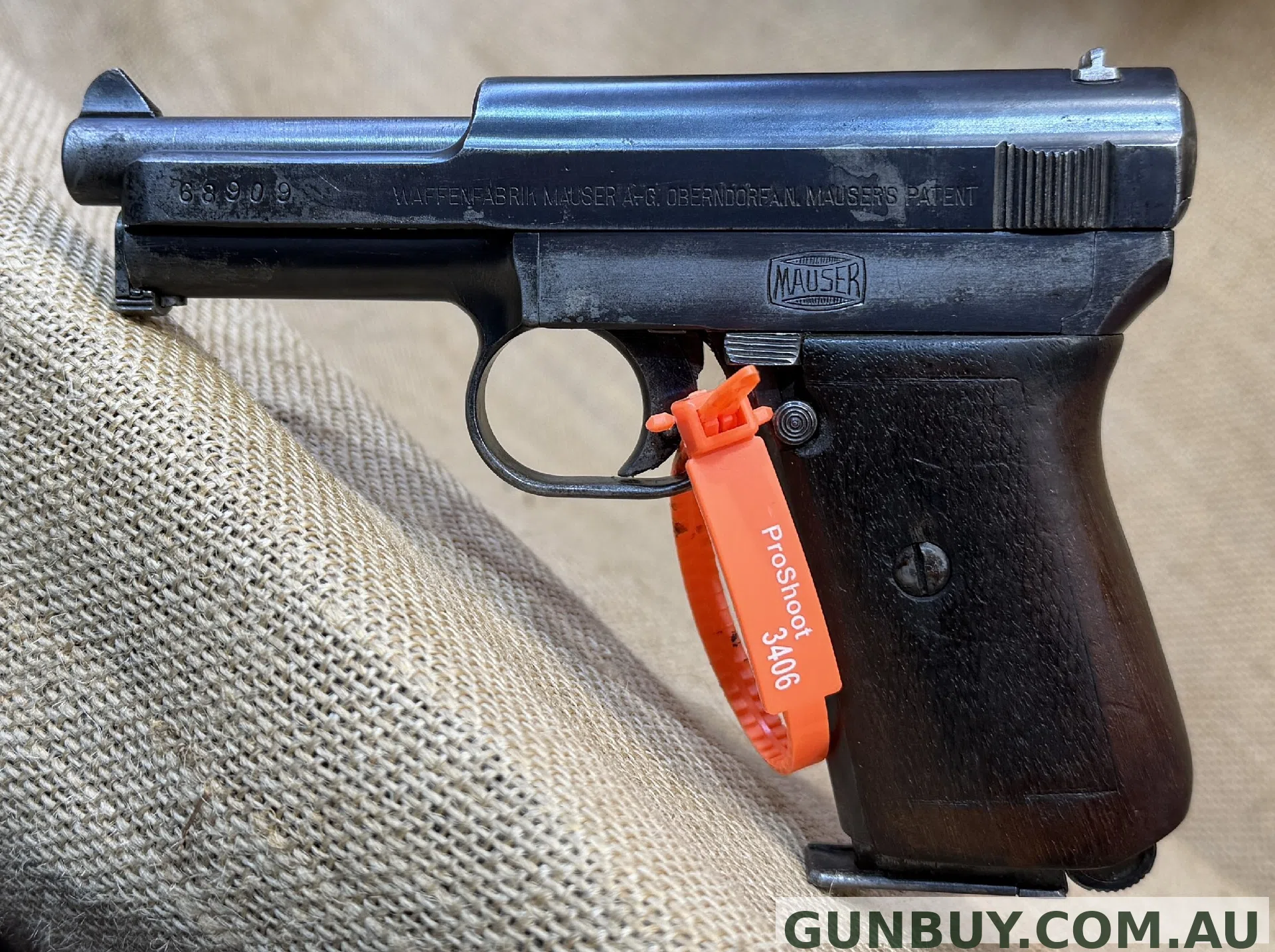 Mauser 1914Pkt, Mag Cap. 7, 86mm, #3406