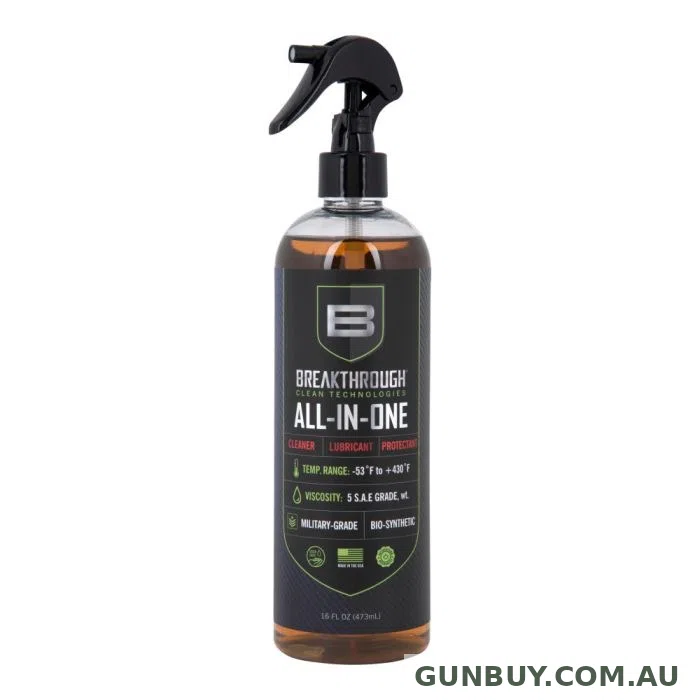 Breakthrough Clean All-In-One Cleaner, Lubricant, & Protectant, 16oz Bottle