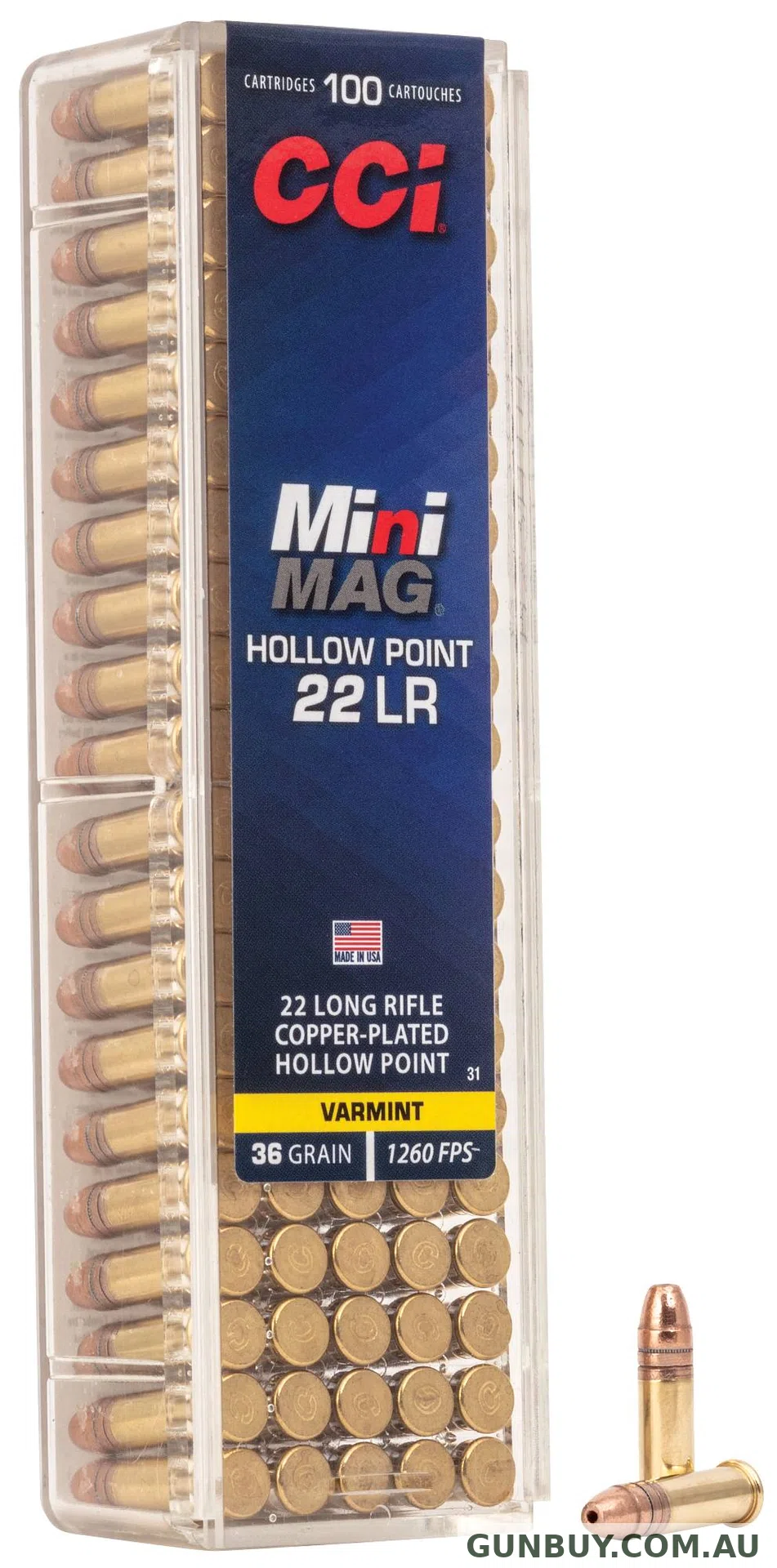 CCI MiniMag Hollow Point