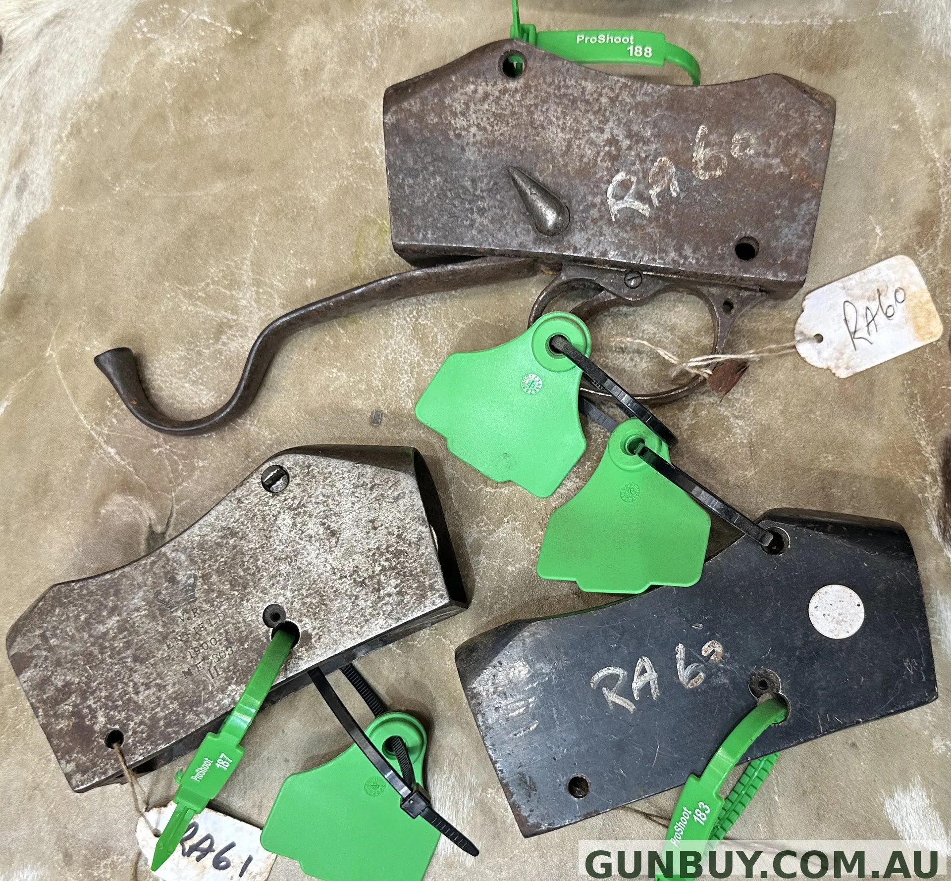 Enfield Large Martini Actions Wrecks