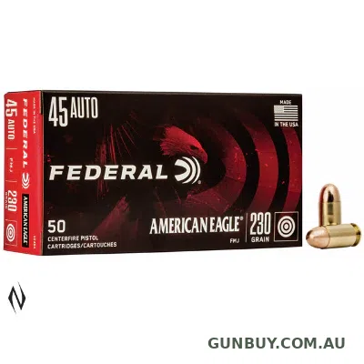 Federal 45 ACP 230 Grain Total Metal Jacket (50pk)