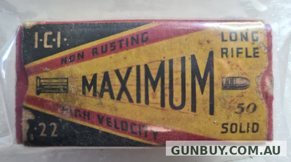 ICI .22 Long Rifle Rim Fire - Collectors Only (50pk)