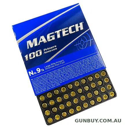 Magtech Large Rifle Primers No. 9-1/2 (100pk)