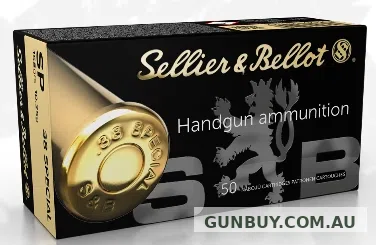 Sellier & Bellot Ammunition 38 Special 158 Grain Soft Point (50pk)