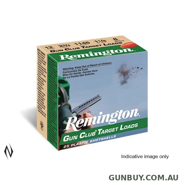 Remington 28g #8 Gun Club Target 1185fps (25pk)