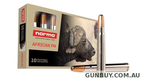 Norma African PH Ammunition 416 Remington Magnum 450 Grain Woodleigh RNSN (10pk)