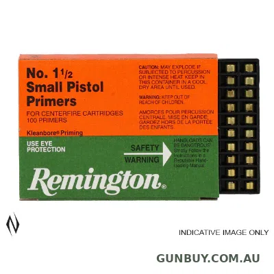 Remington Small Pistol Primers # 1-1/2 (100pk)