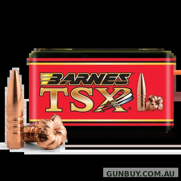 Barnes Triple-Shock X Bullets 168 Grain Boat Tail Lead-Free (50pk)