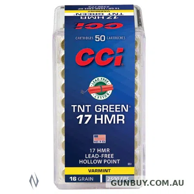 CCI 17HMR Ammunition 16 Grain Lead-Free Hollow Point (50pk)
