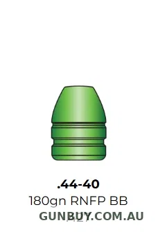 Boyne Bullet Company 44-40 WCF (.427") 180 Grain Round Nose Flat Point Bevel Base (RNFP BB) (550pk)