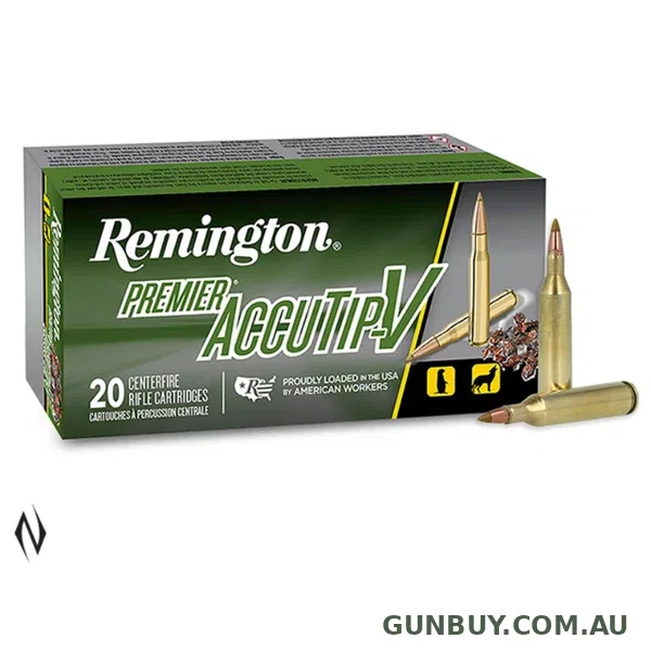 Remington Premier Accutip V Ammunition 17 Remington 20 Grain (20pk)