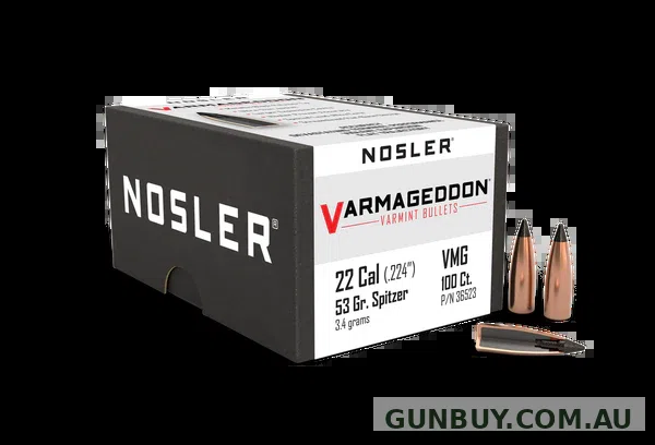 Nosler Bullets 53 Grain Tipped Varmageddon (100Pk)