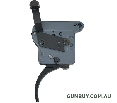 Timney THE HIT Trigger to suit Remington 700 Blued Curved With Safety