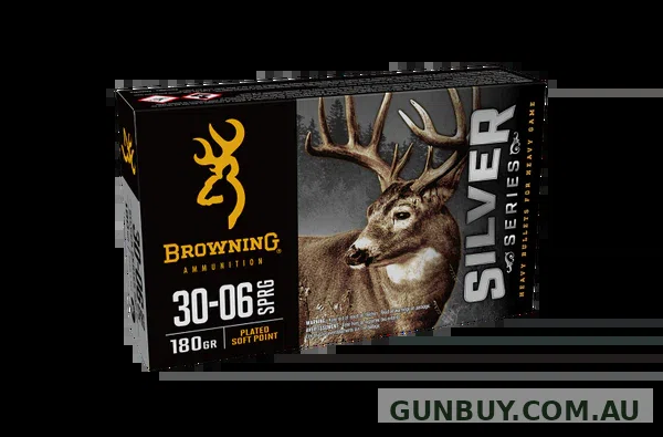 Browning Silver Series Ammunition 30-06 Springfield 180 Grain PSP (20pk)